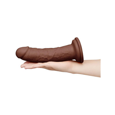 Together Tones 8.5 in. Realistic Dildo - Colour: Dark
