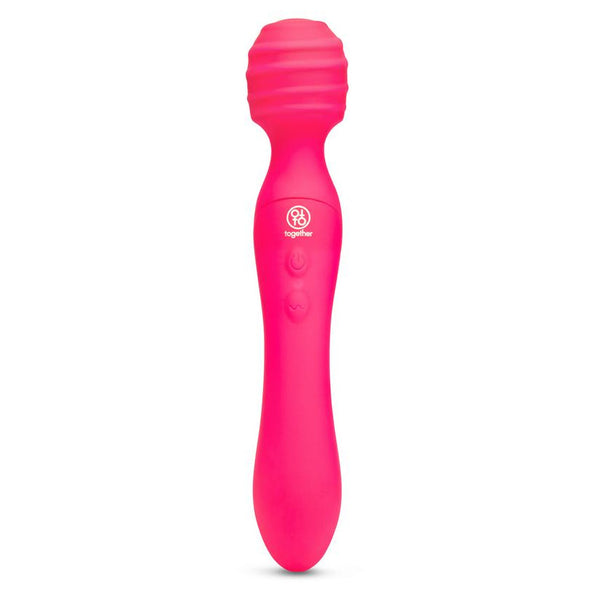 Together Tri Delight Dual-Ended Triple Stim Wand and Rabbit Vibrator