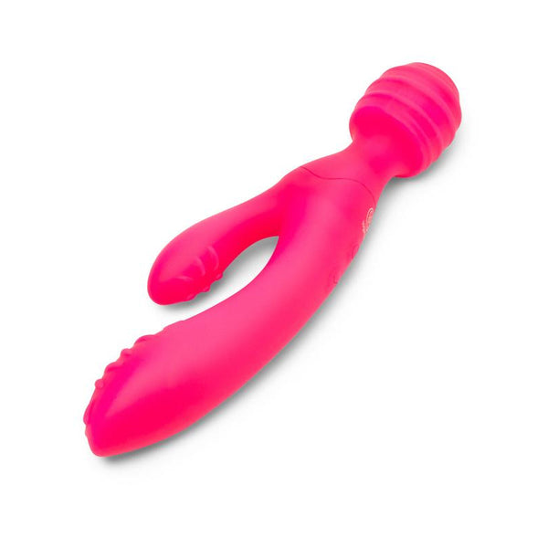 Together Tri Delight Dual-Ended Triple Stim Wand and Rabbit Vibrator