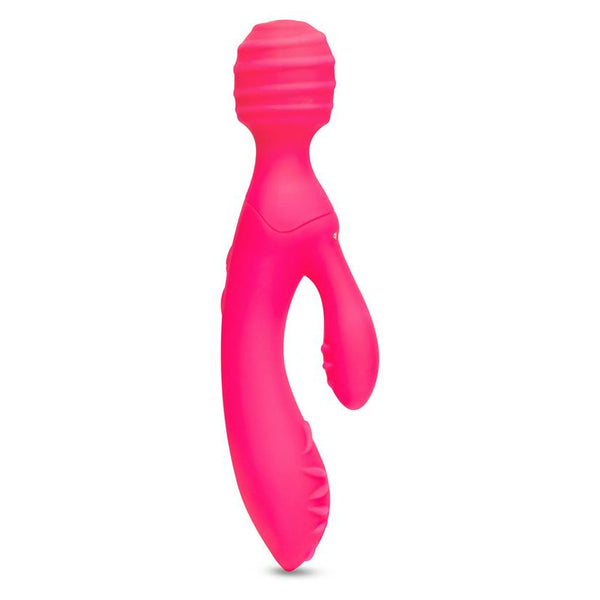 Together Tri Delight Dual-Ended Triple Stim Wand and Rabbit Vibrator