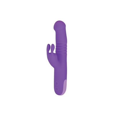 Excellent Power Trio Thruster 9 Inch Silicone 3 in 1 Rechargeable Rabbit Vibrator
