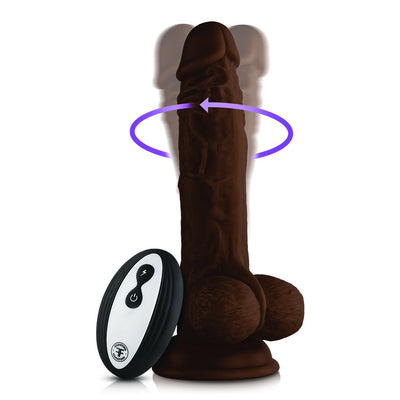 Femme Funn Turbo Baller 2.0 Rechargeable Rotating Realistic Vibrator - Colour: Purple