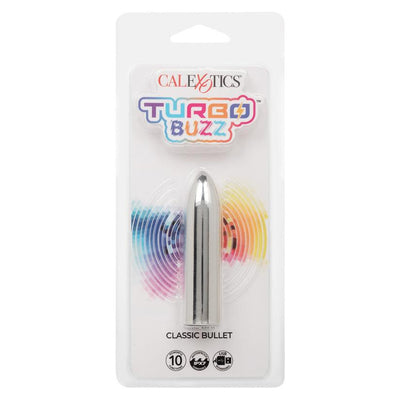 CalExotics Turbo Buzz Classic Bullet - Colour: Silver