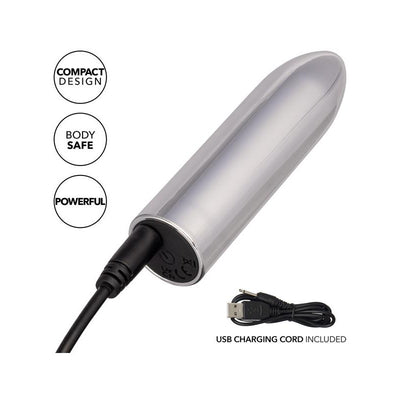 CalExotics Turbo Buzz Classic Bullet - Colour: Silver