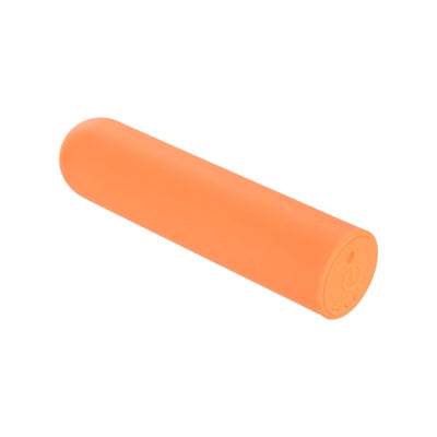 CalExotics Turbo Buzz Rounded Mini Bullet - Colour: Orange