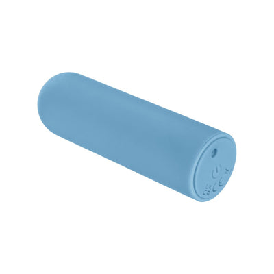 CalExotics Turbo Buzz Rounded Mini Bullet - Colour: Blue