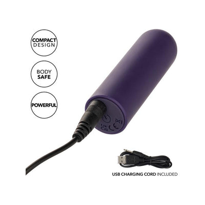 CalExotics Turbo Buzz Rounded Mini Bullet - Colour: Purple