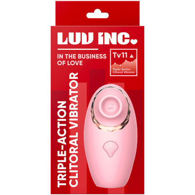 Luv Inc Triple-Action Clitoral Vibrator