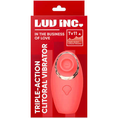 Luv Inc Triple-Action Clitoral Vibrator