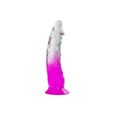 Excellent Power 6 Inch PVC Suction Base Dildo Without Balls