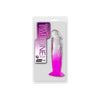 Excellent Power 6 Inch PVC Dong Without Balls - Colour: Clear/Purple