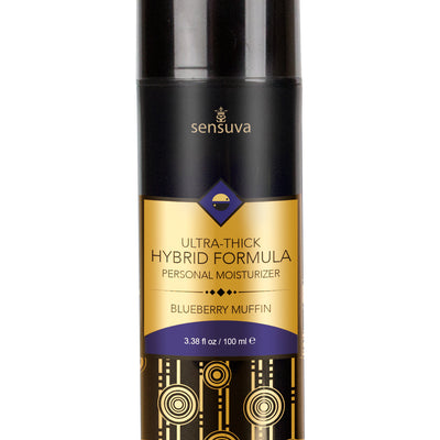 Sensuva Ultra-Thick Hybrid Personal Moisturizer Blueberry Muffin 100ml
