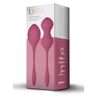 Unite Wellbeing Rocks Off 2 Piece Sensory Silicone Kegel Set