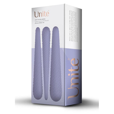 Unite Wellbeing 3 Piece Sensory Silicone Dilator Set