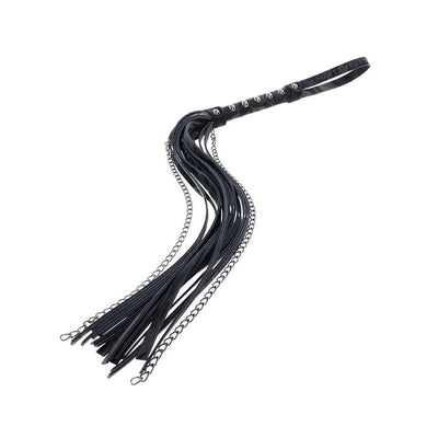 Sportsheets Velvet Noir Chain Flogger
