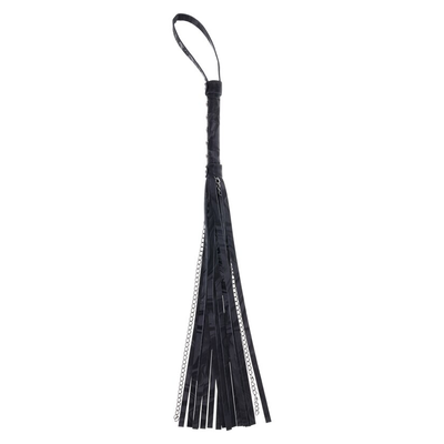 Sportsheets Velvet Noir Chain Flogger