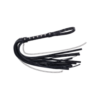 Sportsheets Velvet Noir Chain Flogger