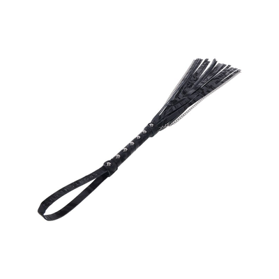 Sportsheets Velvet Noir Chain Flogger