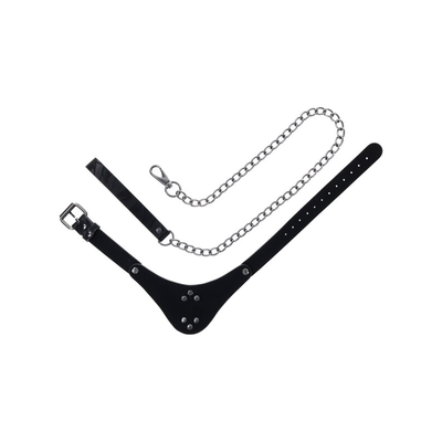 Sportsheets Velvet Noir Collar and Leash