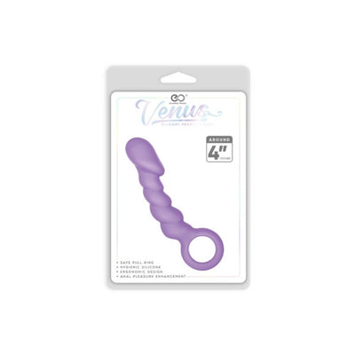 Excellent Power Venus 4" Silicone Butt Plug - Colour: Purple