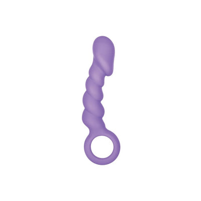 Excellent Power Venus 4" Silicone Butt Plug - Colour: Purple