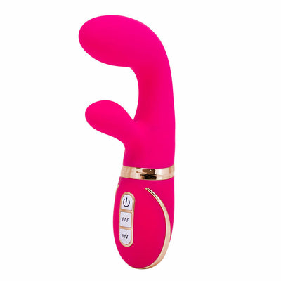 Seven Creations Vibe Couture Rechargeable Rabbit Vibrator - Colour: Ravish pink