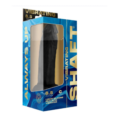 Shaft Vibrating Model C 8.5 Inch Real Feel Silicone Vibrator