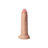 Shaft Vibrating Model J 6.5 Inch Real Feel Flexiskin Silicone Dildo