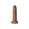 Shaft Vibrating Model J 6.5 Inch Real Feel Flexiskin Silicone Dildo