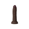 Shaft Vibrating Model J 6.5 Inch Real Feel Flexiskin Silicone Dildo