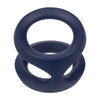 CalExotics Viceroy Dual Ring Premium Ultra-Soft Silicone Enhancer