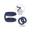 CalExotics Viceroy Dual Ring Premium Ultra-Soft Silicone Enhancer