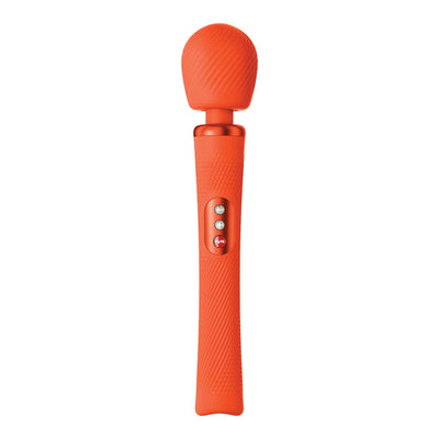 Fun Factory Vim Weighted Rumble Wand - Colour: Sunrise Orange