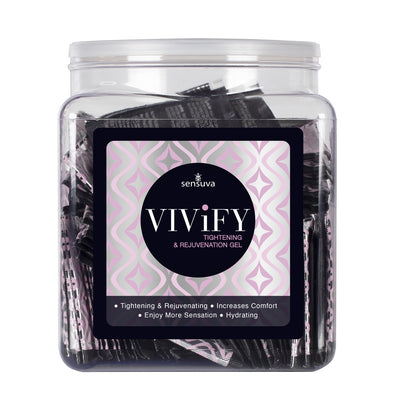 Sensuva Vivify Tightening & Rejuvenation Gel 100 Piece Single Use Packet
