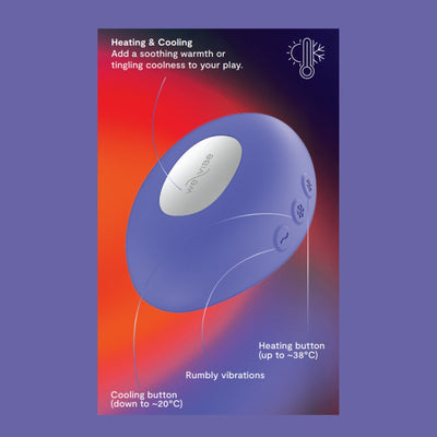 We-Vibe Temp Temperature Play Vibrator