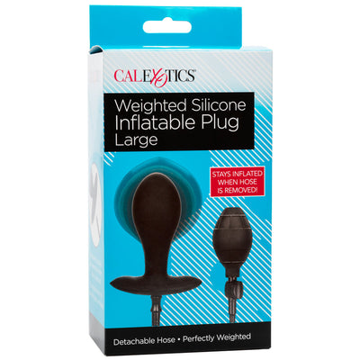 Cal Exotics - Weighted Silicone Inflatable Butt Plug