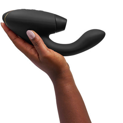Womanizer Duo 2 Rabbit Vibrator - Colour: Black