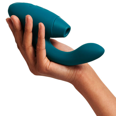 Womanizer Duo 2 Rabbit Vibrator - Colour: Petrol