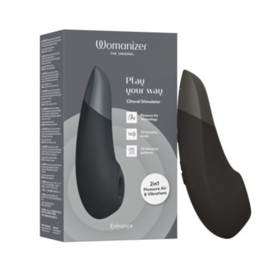 Womanizer Enhance Clitoral Stimulator with Pleasure Air Technology and Vibration