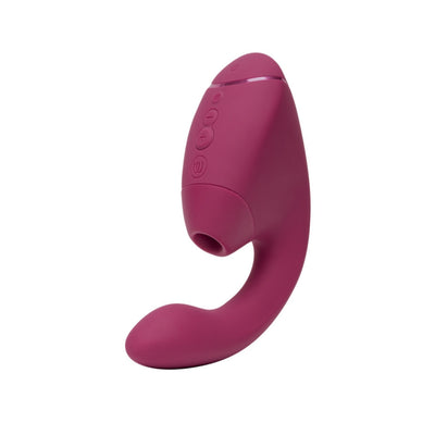 Womanizer Duo 2 Rabbit Vibrator - Colour: Dusky Pink