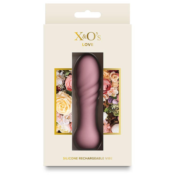 NS Novelties X and Os Love Silicone Rechargeable Vibrator