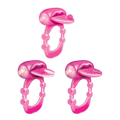 Hott Products Xtreme Vibes Forked Tongue Pleasure Ring