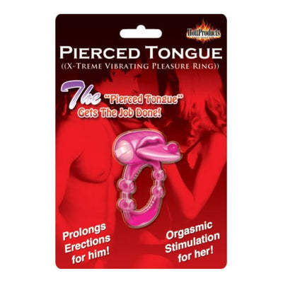 Hott Products Xtreme Vibes Forked Tongue Pleasure Ring