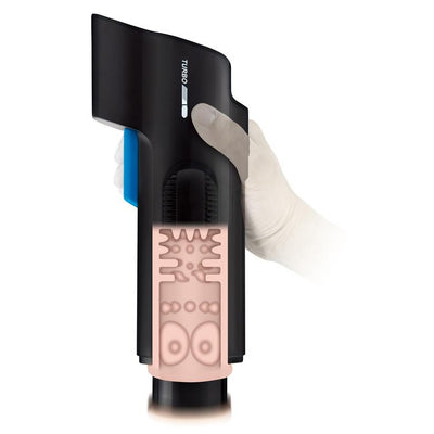 Zolo Bj Blaster Handheld Blowjob Stroker with Dynamic Thrusting