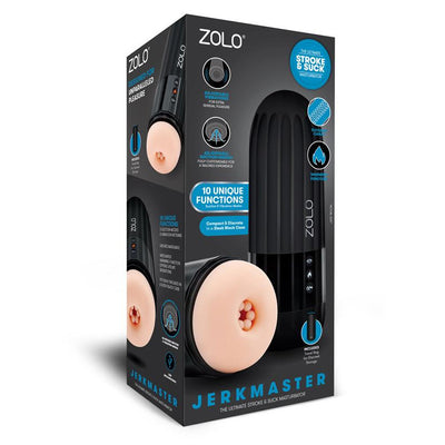 Zolo Jerkmaster Stroke And Suck Masturbator With Vibration And Suction Modes