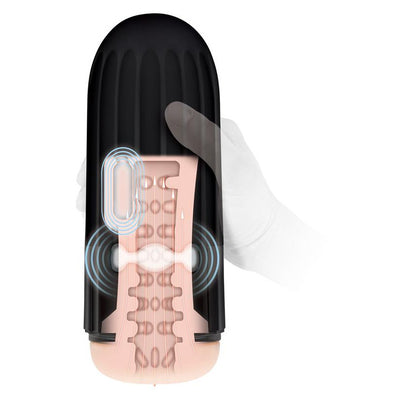 Zolo Jerkmaster Stroke And Suck Masturbator With Vibration And Suction Modes